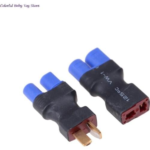 1PC T-Plug Deans Style No Wires Connector - EC3 M/F To F/M T-Plug Adapter High Quality
