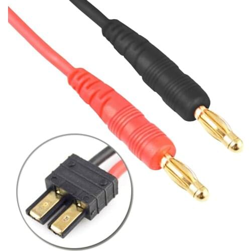 14AWG Battery Charger Charging Leads High Current Male to 4mm Bullet Banana