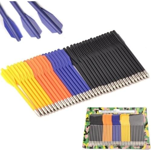 160mm Crossbow Bolts Arrows Aluminum Head Arrows Bolts Crossbow Bolt Archery Recuve & Compound Bow Recurve Bow Practice Arrows