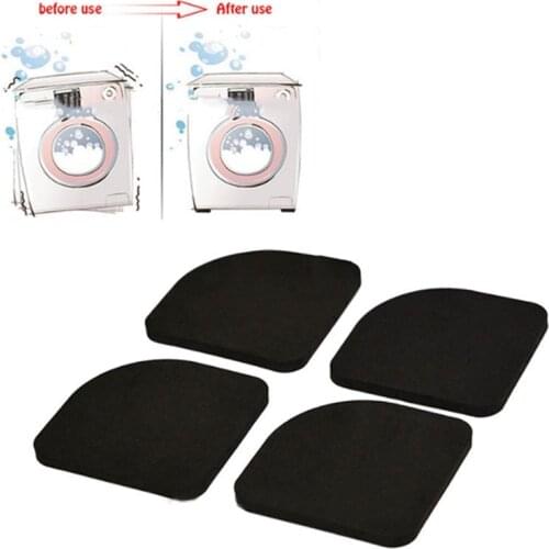 4pcs/set 77*77*7mm Anti-vibration Pad Washer Shock Slip Mats Reducing Refrigerator Anti-vibration Noise Pad