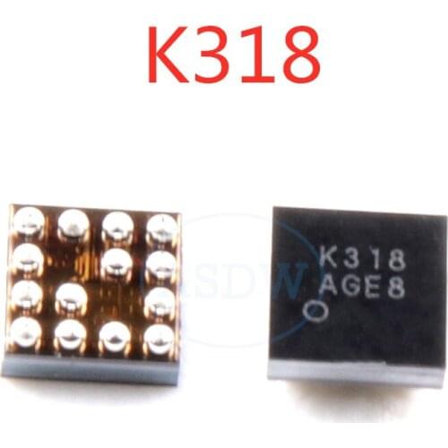 5pcs/lot New Original for hongmi 4A note4x K318 audio IC 14pins