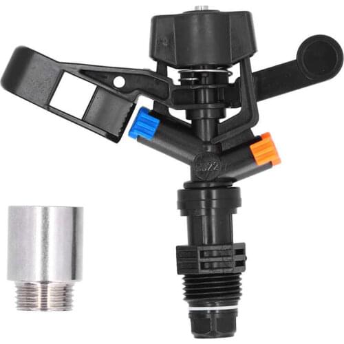 G1/2 Male Thread Automatic Sprinkler Greening 360 Degree Rotation Agricultural Irrigation Rocker Sprinkler Garden Sprinkler