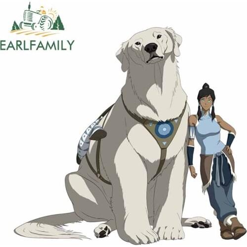 EARLFAMILY 13cm x 12.1cm for Avatar Car Stickers Scratch-proof Personality Refrigerator Air Conditioner Occlusion Scratch Decal