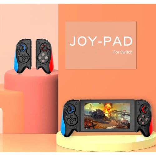 STK-I5 Wireless Controllers for Nintendo Switch Console Bluetooth-compatible Gamepad with Vibration Wakeup Function Left + Right