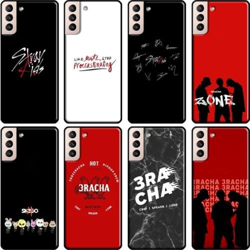 Stray Kids 3RACHA Soft Case For Samsung Galaxy S21 Ultra Note 20 Note 10 S8 S9 S10 Plus S20 FE Phone Cover