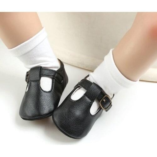 Baby Shoes First Walker 0-18M Toddler Baby Girls Shoes PU Leather Shoes Soft Sole Crib Shoes Spring Autumn 1 Year Shoes