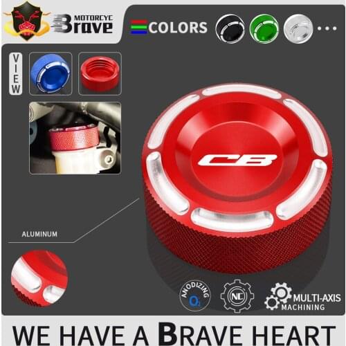 For HONDA CB1000R 2008 2009 2010 CB 1000R CNC Aluminum Motorcycle Brake Rear Fluid Reservoir Clutch Tank Oil Fluid Cup Cover