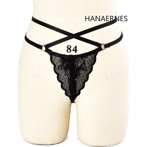 Women Sexy Black Lace Punk Rock Handmade Leg Garter Belt Waist Thigh High Suspenders Straps Harness for Harness Garter Belt