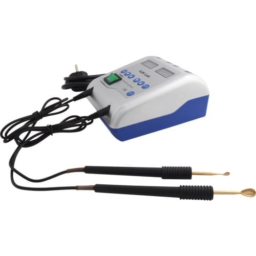 Electric Wax Carving Pencil Knife Double Pen with 6 Wax Tips Dental Lab SJK Waxer