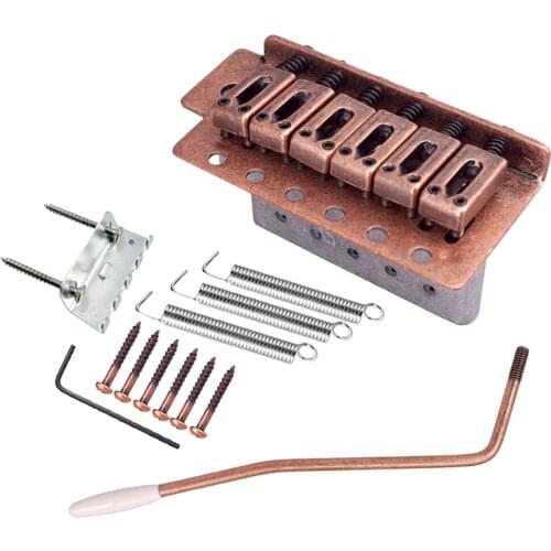1 Set 6 String Electric Guitar Tremolo Bridge System for ST SQ