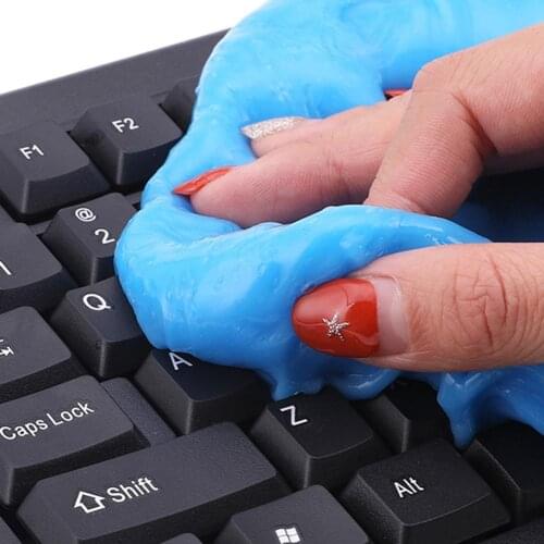 Car Air Vent Computer Keyboard Dust Removal Mud Soft Gel Dirt Cleaning Tool