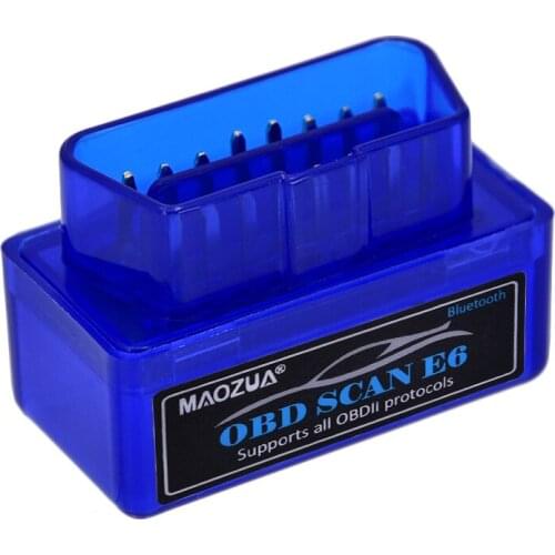Mini Bluetooth-compatible ELM327 auto car code reader scanner tool obd2 adapter diagnostic tool Maozua Z137 V1.5 ELM 327