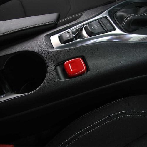 MOPAI ABS Car Interior Cigarette Lighter Decoration Cover Trim Stickers for Chevrolet Camaro 2017 Up Car Accessories Styling