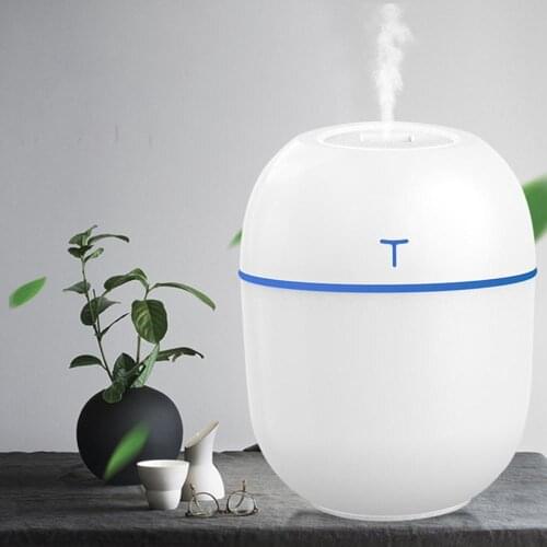 Mini Usb Desktop Humidifier Mute Home Office Car Fine Mist Rechargeable Mini Humidfier Egg Shape Breathing Lamp