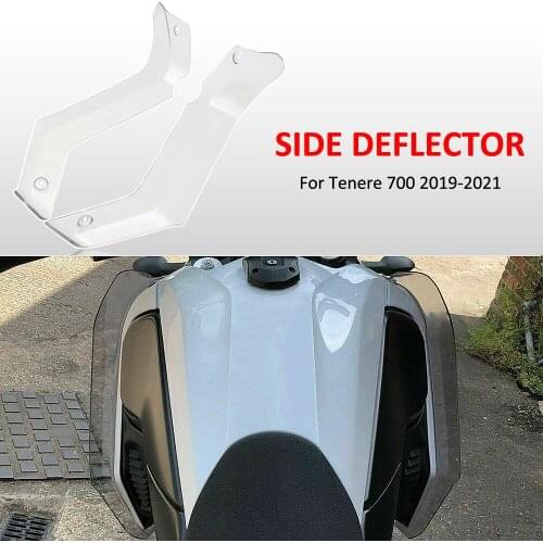NEW Motorcycle Accessories Windshield Wind Side Deflector Handle Bar Front Wind Deflector For Yamaha Tenere 700 TENERE700