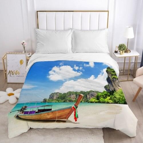 Landscape Duvet cover Quilt/Blanket/Comfortable Case 140x200 240x220 240x260 Queen King Single Bedding for Home ship