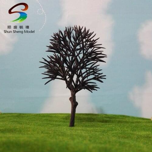 Trunks) DIY sand table model material cylindrical scene model tree trunk word 100pcs