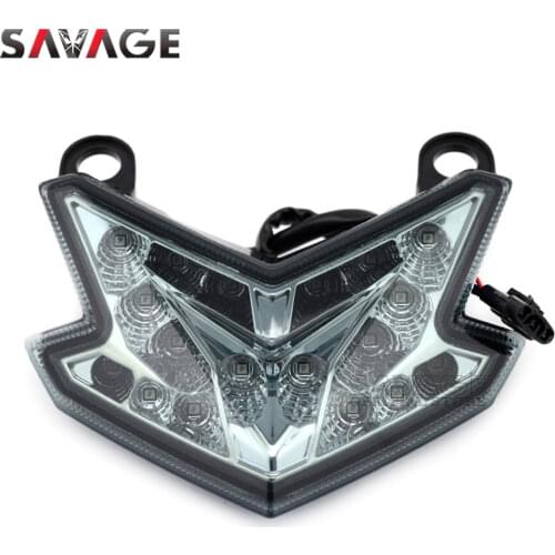 LED Tail Brake Light Lamp For KAWASAKI Z125/PRO 2016-2019, Z800/ NINJA ZX-6R 2013-2018 17 16 15 Motorcycle Accessories Taillight