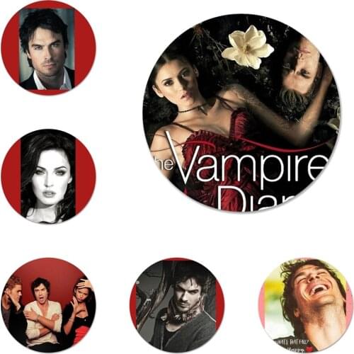 Ian Somerhalder Badge Brooch Pin Accessories For Clothes Backpack Decoration gift