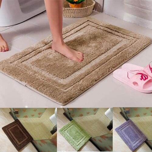 Thickened Memory Foam Floor Mats for Living Rooms Super Absorbent Anti-slip Doormat for Entrance Door Kitchen Bathroom Rugs