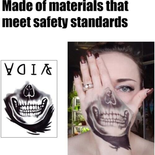 10Pcs/lot Temporary Tattoo Stickers Waterproof Tattoos for Women Men Sexy Arm Body Art Hand Foot for Girl Men