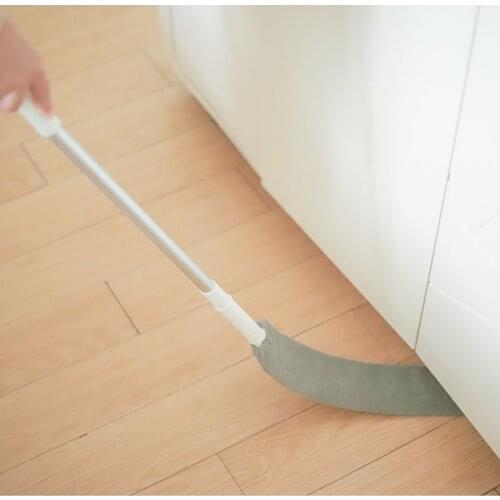 Retractable Gap Dust Cleaning Brush Telescopic Microfiber Dust Cleaner Washable Long Handle Dust Ash Cleaning Artifact for Home