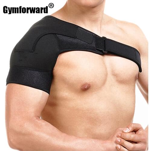 1 PC Adjustable Professional Shoulder Strap Pads Protector Sports Elastic Breathable Brace Support Wraps Shoulder Belt