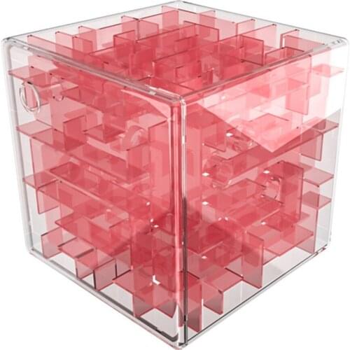 3D Maze Childrens Puzzle Breakthrough Adult Decompression Maze Magic Cube Creative Fun Fidget Toys for Anxiety