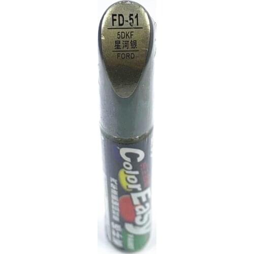 Car scratch repair pen, auto paint pen FD-51 for FORD ecosport,kuga, focus,s-max,fiesta ,car painting pen