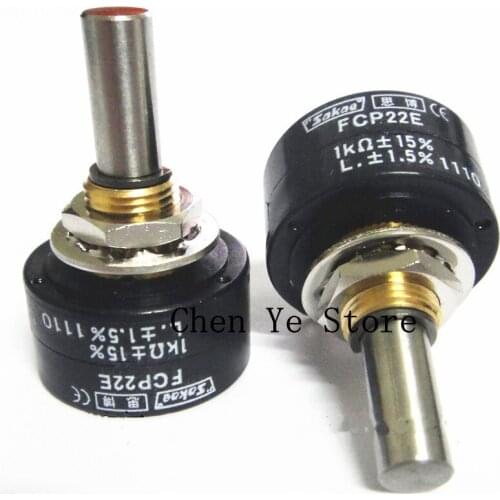 Free Shipping1PCS 100% NEW FCP22E 1K 2K 5K 10K Precision conductive single-turn potentiometer