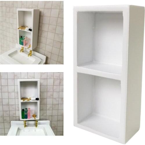 Wooden 1/12 Dollhouse Room Cabinet Furniture Fairy Landscape Decoration Accessory Toys Gifts Age 3