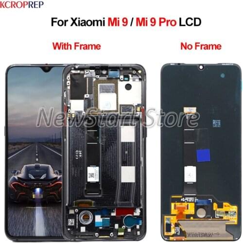 For Xiaomi Mi 9 Mi 9 Pro Mi9 LCD Display Touch Screen Digitizer Assembly For Xiaomi 9 9 pro lcd Replacement Accessory 100%Tested