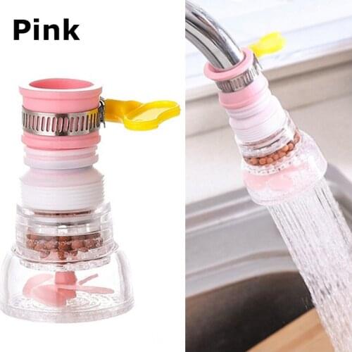 Faucet Filter Water Tap Purifier Charcoal Color Random Durable Sturdy Purifier Filter