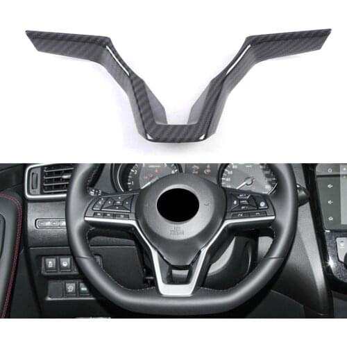 Chrome For Nissan Qashqai J112016 -2019 2020 X-Trail T32 Rogue Kicks 2017-2019 Steering Wheel Trim Cover Accessories