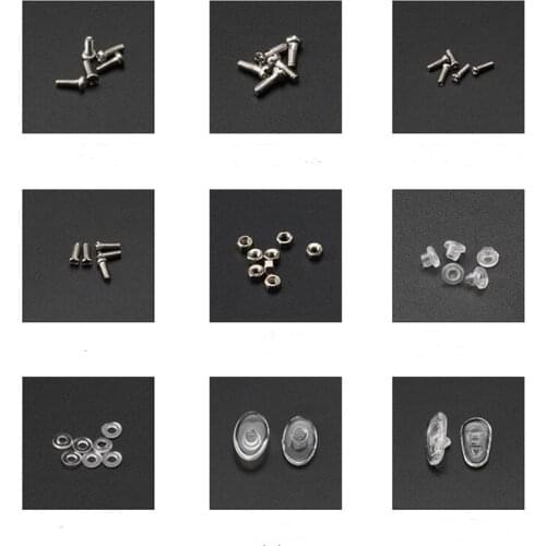 Glasses Eyeglass Optical Repair Tool Sunglasses Screw Nut Nose Pad Assortment Set Easy To Carry Worldwide Store Tool Parts ZNS32