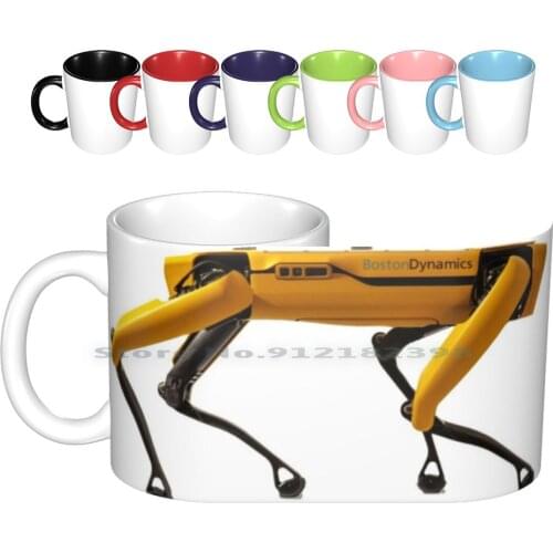 Boston Dynamics Robot Dog ( Version 2.0 ) Ceramic Mugs Coffee Cups Milk Tea Mug Boston Dynamics Boston Dynamics Robot Dog Robot