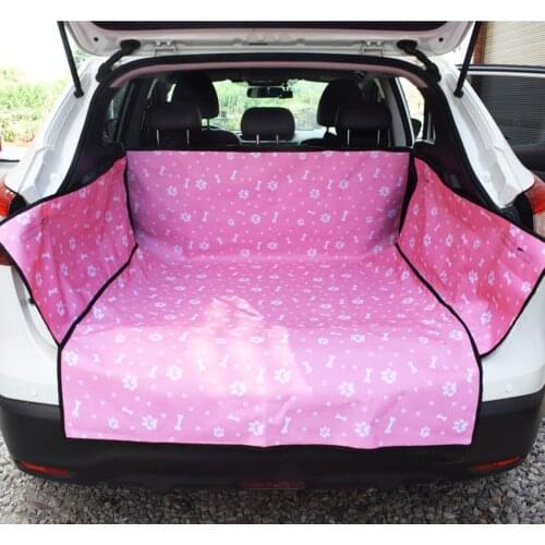 1pcs Large Car Pet Trunk Mat Tarpaulin Waterproof Dog Cat Back Seat Covers Rear Auto Pad Car Protection Blanket 4 Color A35