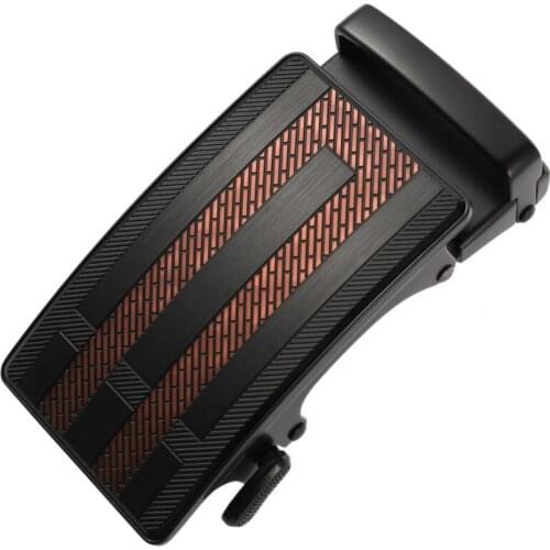 Fashion Mens Business Alloy Automatic Buckle Unique Men Plaque Belt Buckles 3.5cm Ratchet Men Apparel Accessories LY136-222807