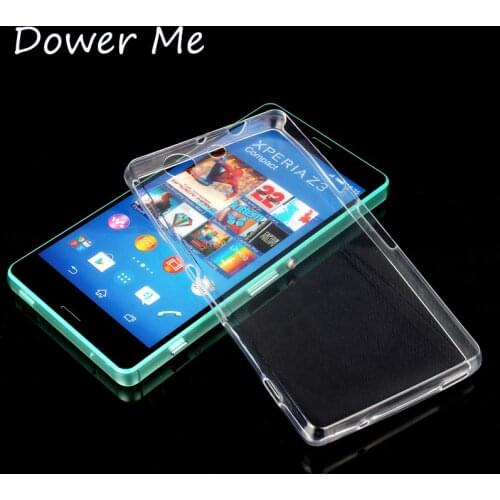 Soft Transparent TPU Cover Clear Crystal Case Protective shell For Sony Xperia Z Z1 Z2 Z3 Z3 Z4 Z5 Compact X XA XP XZ Premium