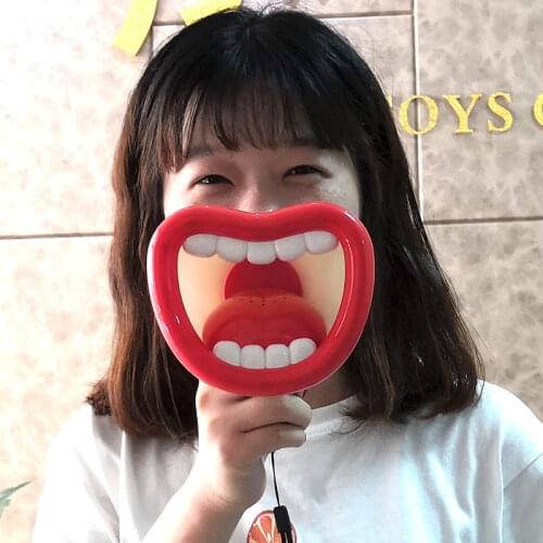 Funny Voice Changer Creative Funny Hand-held Amplifier Upgrade Multi-channel Music Voice Changer Horn Toy Prank Toys Weird Stuff