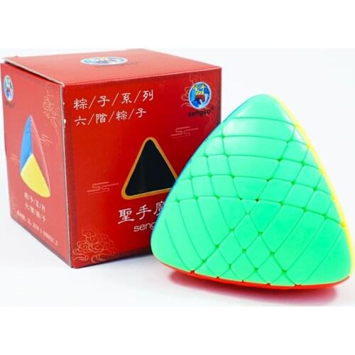 Shengshou Mastermorphix 6x6 Rice Dumpling Cube Stickerless Magic-Cubes Puzzle Toy Educational Cubo magico Toys