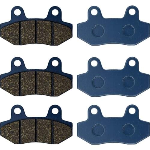 For ITALJET Grifon #59 Bazooka (650cc) 2006 JONWAY YY 150 250 YY150 YY250 T-19 2008-2009 Motorcycle Brake Pads Front Rear