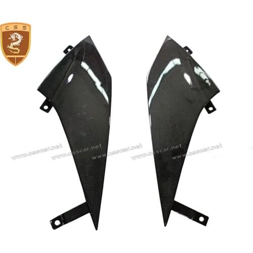Hight Quality carbon fiber Auto Spare Parts front headlight Cover Air Vents for Ferrarii 812 OEM style lamp hoods decoration