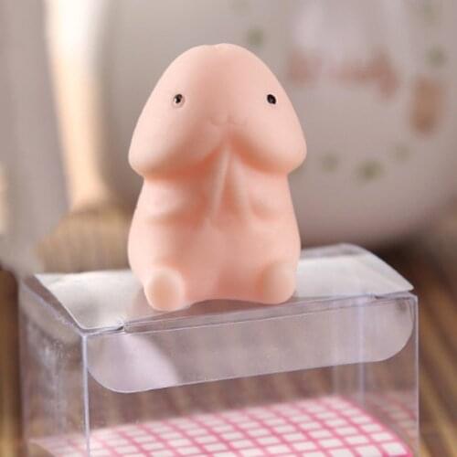 Squishy Penis Dick Decompression Squeeze Toy Slow Rising Stress Relief Toys Slow Rebound PU Relax Pressure Toys Interesting Gift