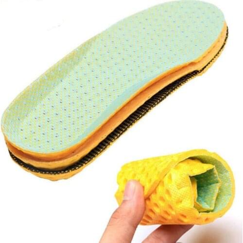1 Pair Honeycomb Net Breathable Buffer Insole Summer Sports Insole