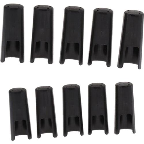10 Pcs Saxophone Mouthpiece Cap Buckle Patches Pads Cap for Alto Tenor Sax