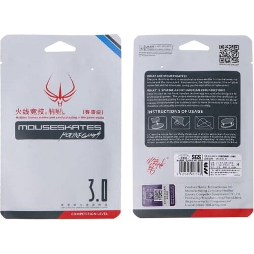 2 Sets Hotline Games Mouse Feet Mouse Skates for Glorious Model D- Mouse Gildes