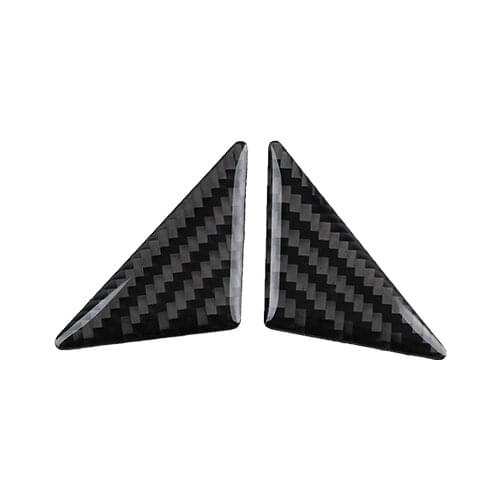 For Dodge Challenge 2015 2016 2017 2018 2019 2020 Accessories Carbon Fiber Interior Door A-pillar Side Window Decoration Sticker