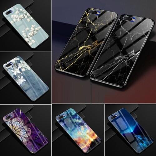 Tempered Glass Case For Coque OPPO RX17 Neo Case Hard Back Cover For OPPO RX17 Neo CPH1893 RX17Neo RX 17 Neo Silicone Bumper