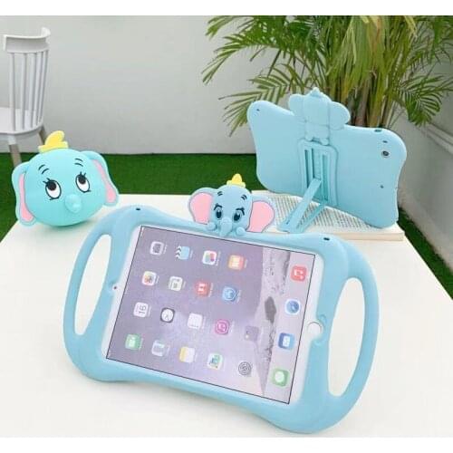 Kids Cartoon Case For iPad Air10.5 Mini 1/2/3/4/5 Silicon PC Stand Funda for iPad Pro 11 5th 6th 9.7 2017 2018 7th 8th 10.2 inch